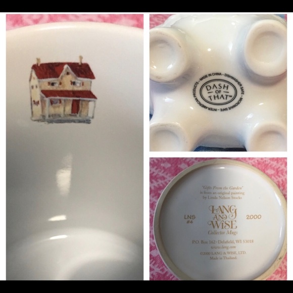 VTG LANG & WISE by Linda Nelson Stocks 2000 MUG & ELEPHANT TEAPOT DASH O… - Picture 9 of 12